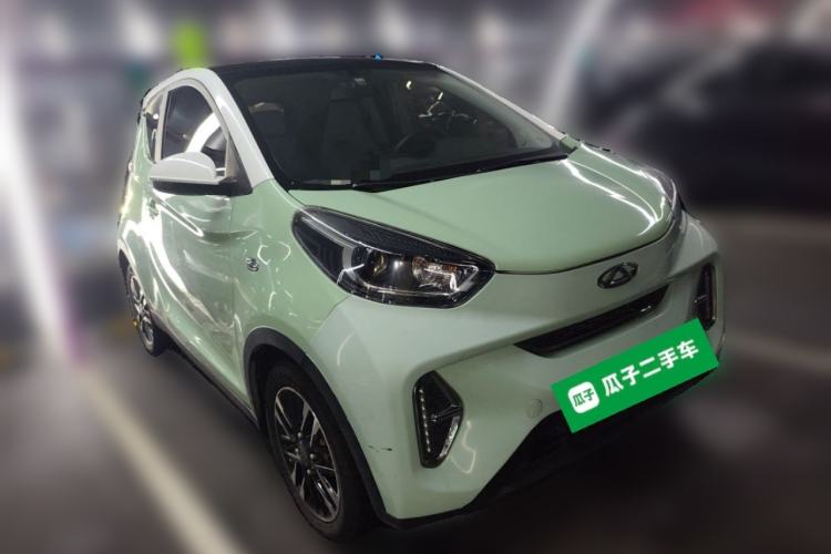 Used Chery QQ Little Ant 2022 Sweet Pink Edition Half-Sugar Version Lithium Iron Phosphate 30 kW 301 km Front Right 45 Deg
