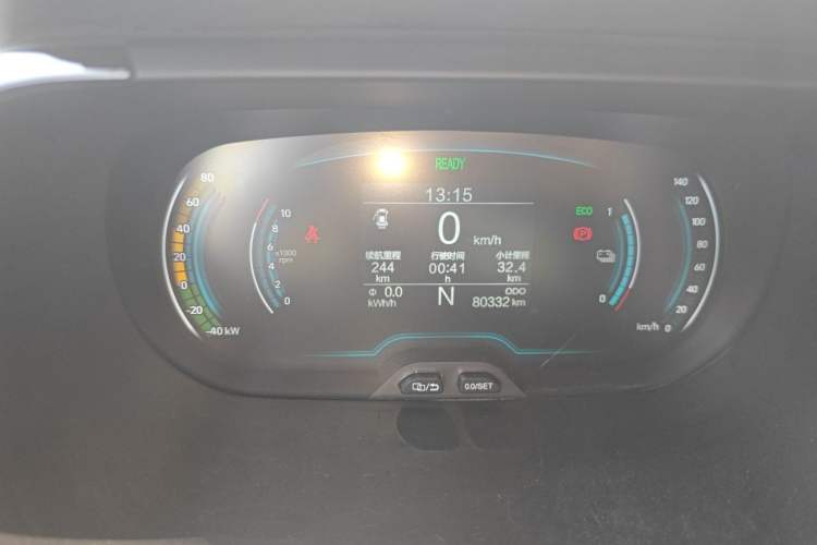 Used Chery QQ Little Ant 2022 Sweet Pink Edition Half-Sugar Version Lithium Iron Phosphate 30 kW 301 km Instrument Cluster