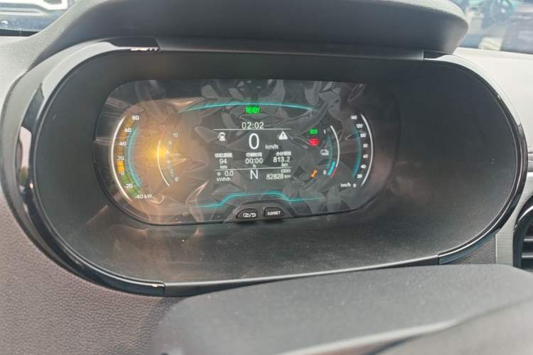Used Chery QQ Little Ant 2022 Sweet Pink Edition Half-Sugar Version Lithium Iron Phosphate 30 kW 301 km Instrument Cluster