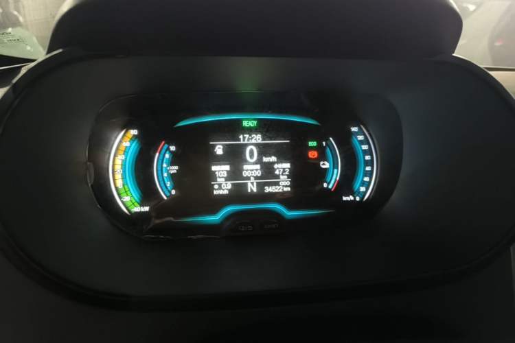 Used Chery QQ Little Ant 2022 Sweet Pink Edition Half-Sugar Version Lithium Iron Phosphate 30 kW 301 km Instrument Cluster