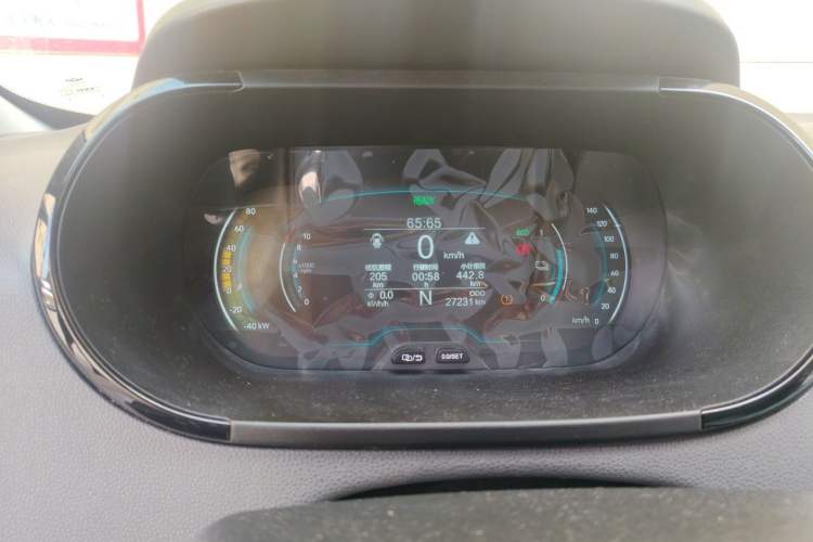Used Chery QQ Little Ant 2022 Sweet Pink Edition Half-Sugar Version Lithium Iron Phosphate 30 kW 301 km Instrument Cluster