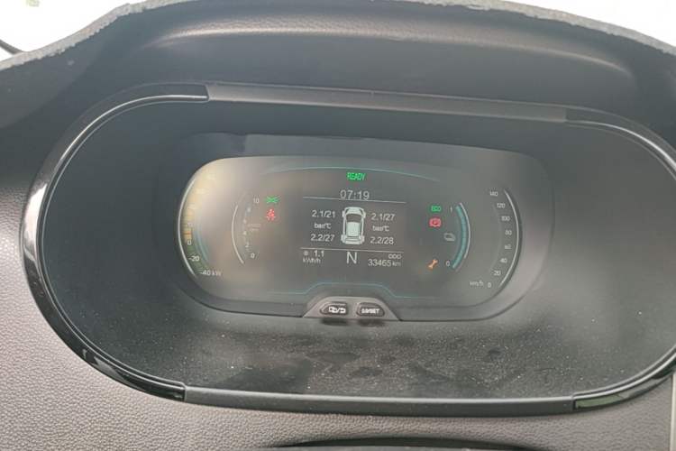 Used Chery QQ Little Ant 2022 Sweet Pink Edition Half-Sugar Version Lithium Iron Phosphate 30 kW 301 km Instrument Cluster