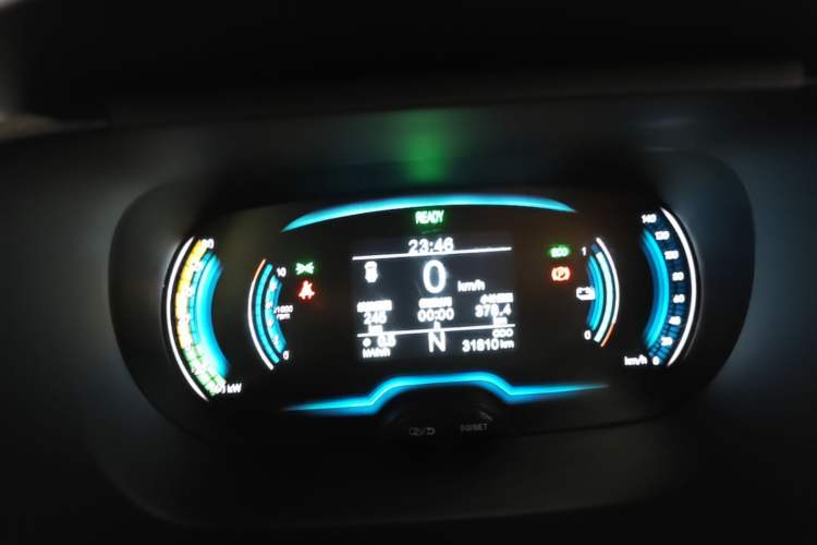 Used Chery QQ Little Ant 2022 Sweet Pink Edition Half-Sugar Version Lithium Iron Phosphate 30 kW 301 km Instrument Cluster