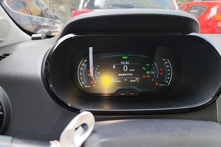 Used Chery QQ Little Ant 2022 Sweet Pink Edition Half-Sugar Version Lithium Iron Phosphate 30 kW 301 km Instrument Cluster