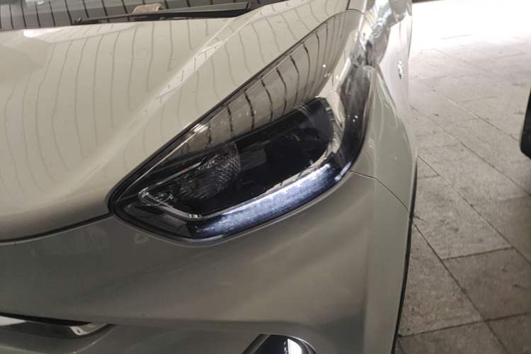 Used Chery QQ Little Ant 2022 Sweet Pink Edition Half-Sugar Version Lithium Iron Phosphate 30 kW 301 km Left Front Headlight