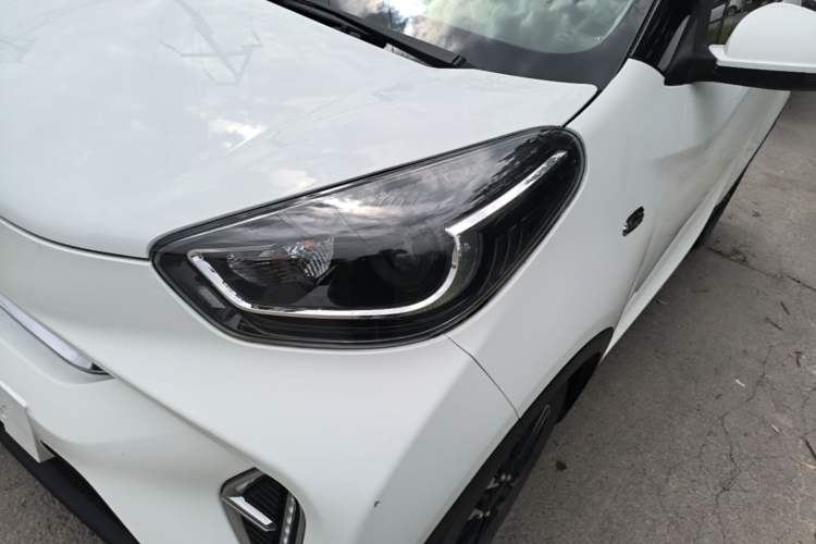 Used Chery QQ Little Ant 2022 Sweet Pink Edition Half-Sugar Version Lithium Iron Phosphate 30 kW 301 km Left Front Headlight