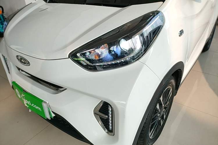 Used Chery QQ Little Ant 2022 Sweet Pink Edition Full-Sugar Version Lithium Iron Phosphate 30 kW 301 km Left Front Headlight
