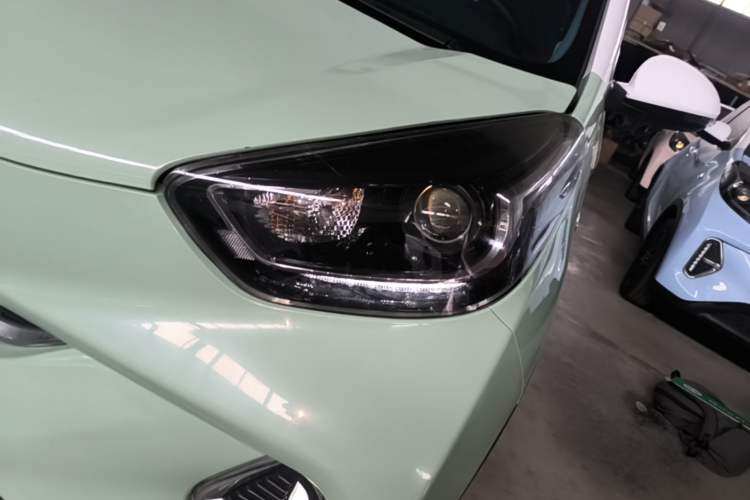 Used Chery QQ Little Ant 2022 Revised Version Sweet Pink Edition Half-Sugar Version Lithium Iron Phosphate 30.7 kWh 30 kW 301 km Left Front Headlight