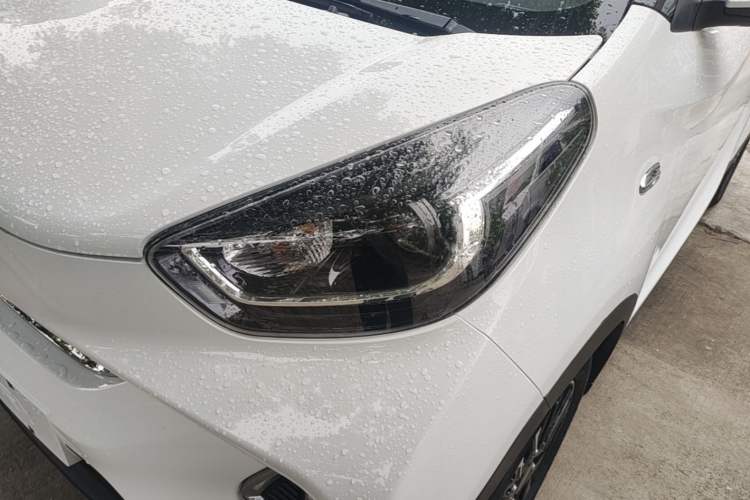 Used Chery QQ Little Ant 2022 Sweet Pink Edition Half-Sugar Version Lithium Iron Phosphate 30 kW 301 km Left Front Headlight