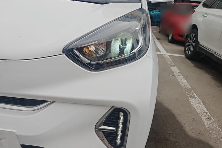Used Chery QQ Little Ant 2022 Sweet Pink Edition Half-Sugar Version Lithium Iron Phosphate 30 kW 301 km Left Front Headlight