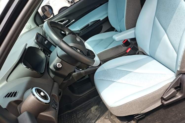 Used Chery QQ Little Ant 2022 Revised Version Sweet Pink Edition Half-Sugar Version Lithium Iron Phosphate 30.7 kWh 30 kW 301 km Left Front Seat