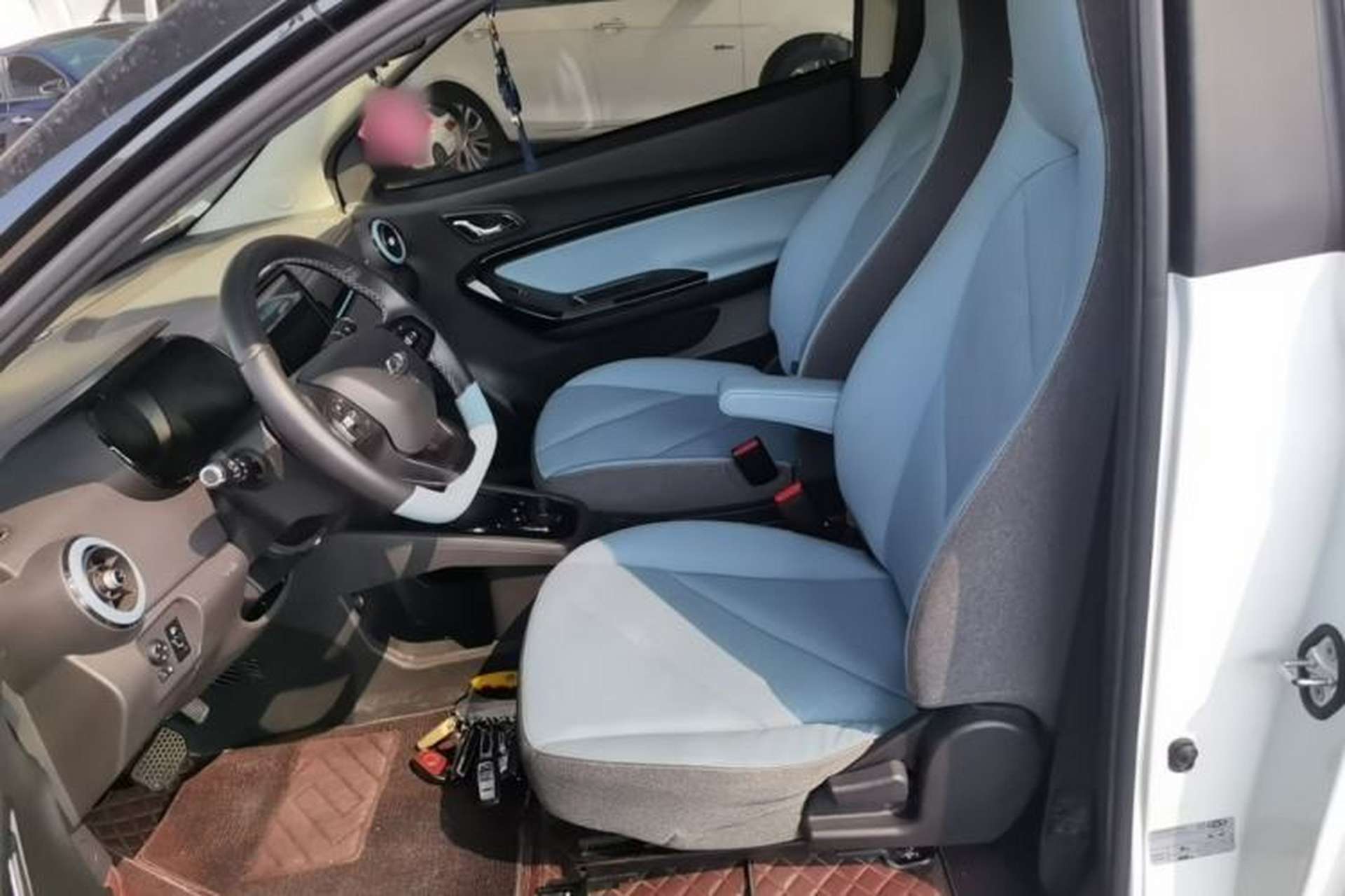 Used Chery QQ Little Ant 2022 Restyled Version Sweet Pink Edition Half-Sugar Version 28.8 kWh 30 kW 301 km Left Front Seat