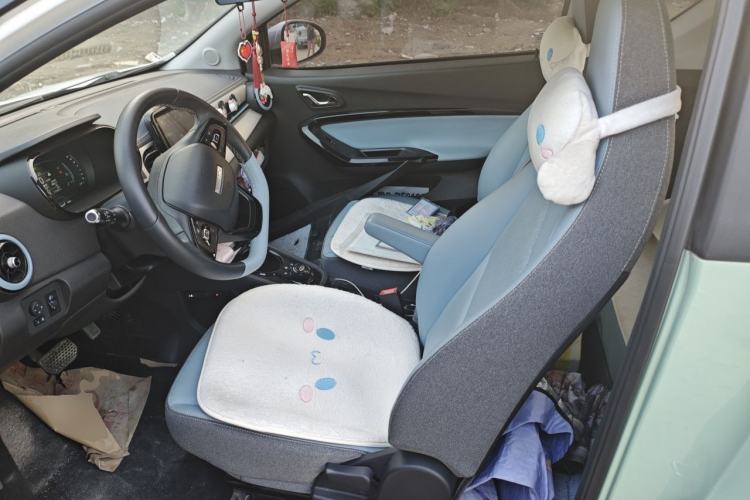 Used Chery QQ Little Ant 2022 Sweet Pink Edition Half-Sugar Version 3-Cell Lithium 30kW 301km Left Front Seat