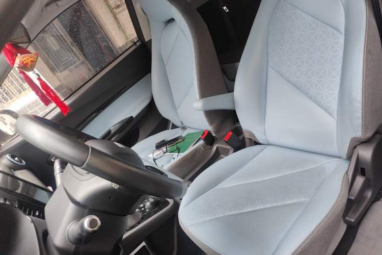 Used Chery QQ Little Ant 2022 Revised Version Sweet Pink Edition Half-Sugar Version Lithium Iron Phosphate 30.7 kWh 30 kW 301 km Left Front Seat