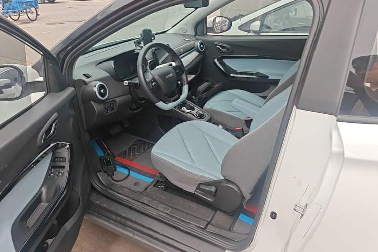 Used Chery QQ Little Ant 2022 Sweet Pink Edition Half-Sugar Version Lithium Iron Phosphate 30 kW 301 km Left Front Seat