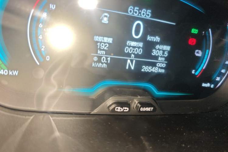 Used Chery QQ Little Ant 2022 Sweet Pink Edition Half-Sugar Version Lithium Iron Phosphate 30 kW 301 km Odometer Close Up