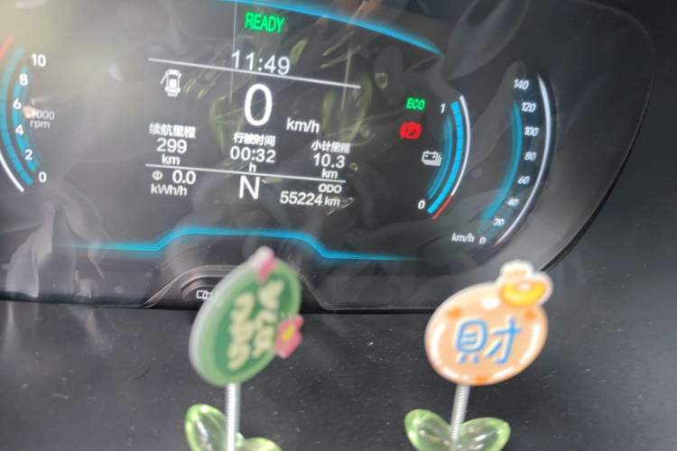 Used Chery QQ Little Ant 2022 Sweet Pink Edition Half-Sugar Version Lithium Iron Phosphate 29.2 kWh 30 kW 301 km Odometer Close Up