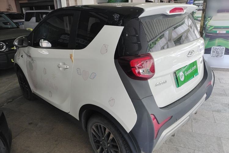 Used Chery QQ Little Ant 2022 Sweet Pink Edition Half-Sugar Version Lithium Iron Phosphate 30 kW 301 km Rear Left 45 Deg