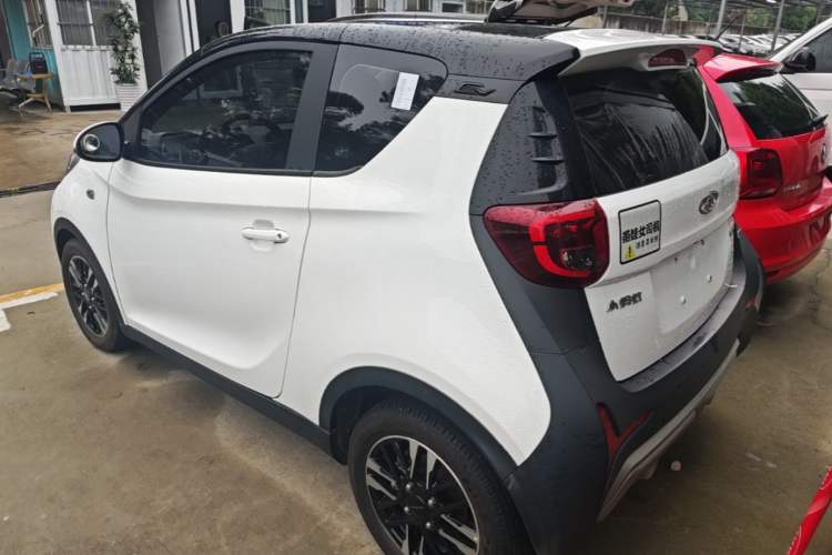 Used Chery QQ Little Ant 2022 Sweet Pink Edition Half-Sugar Version Lithium Iron Phosphate 30 kW 301 km Rear Left 45 Deg