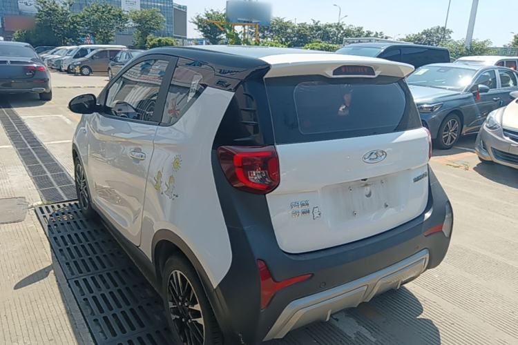 Used Chery QQ Little Ant 2022 Revised Version Sweet Pink Edition Half-Sugar Version Lithium Iron Phosphate 30.7 kWh 30 kW 301 km Rear Left 45 Deg