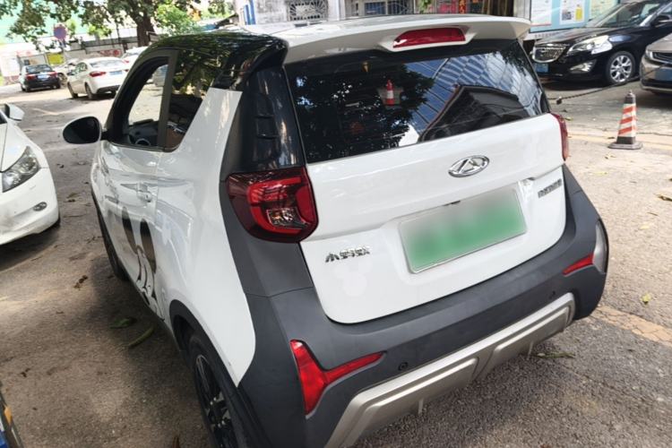 Used Chery QQ Little Ant 2022 Sweet Pink Edition Half-Sugar Version Lithium Iron Phosphate 30 kW 301 km Rear Left 45 Deg