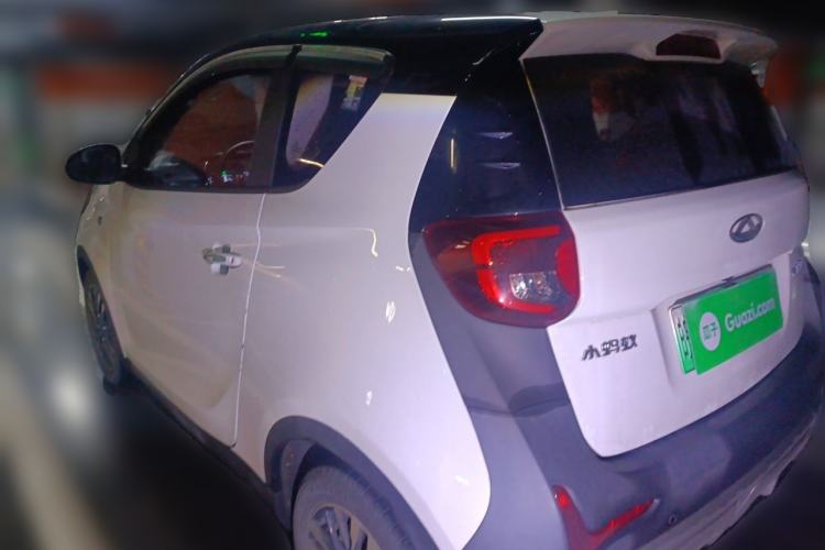 Used Chery QQ Little Ant 2022 Revised Version Sweet Pink Edition Half-Sugar Version Lithium Iron Phosphate 30.7 kWh 30 kW 301 km Rear Left 45 Deg