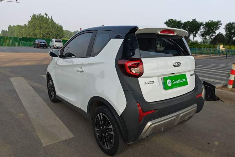 Used Chery QQ Little Ant 2022 Sweet Pink Edition Low-Sugar Version 30kW 301km Range Rear Left 45 Deg
