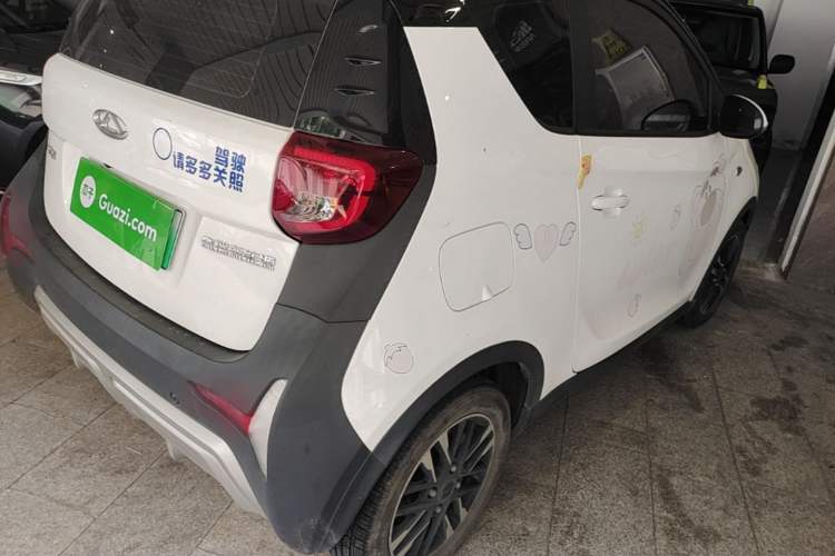 Used Chery QQ Little Ant 2022 Sweet Pink Edition Half-Sugar Version Lithium Iron Phosphate 30 kW 301 km Rear Right 45 Deg