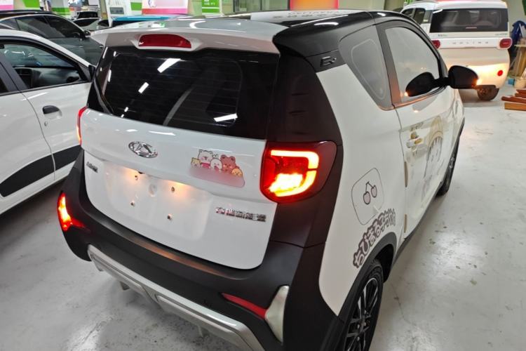 Used Chery QQ Little Ant 2022 Sweet Pink Edition Half-Sugar Version Lithium Iron Phosphate 30 kW 301 km Rear Right 45 Deg