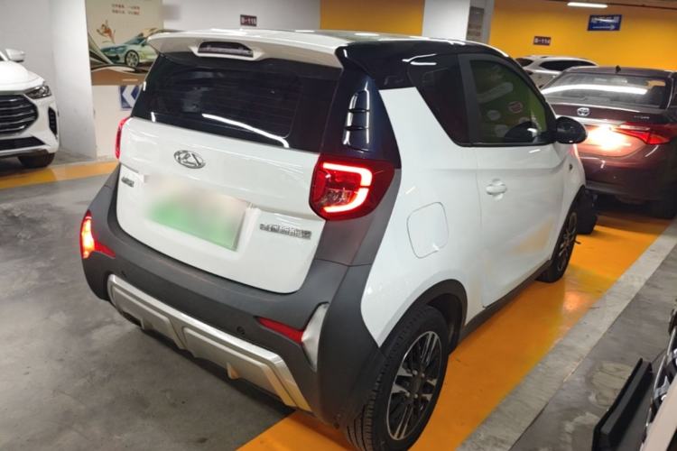 Used Chery QQ Little Ant 2022 Sweet Pink Edition Half-Sugar Version Lithium Iron Phosphate 30 kW 301 km Rear Right 45 Deg