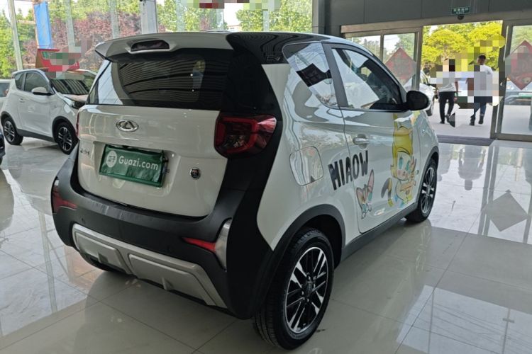 Used Chery QQ Little Ant 2022 Restyled Version Sweet Pink Edition Half-Sugar Version 28.8 kWh 30 kW 301 km Rear Right 45 Deg
