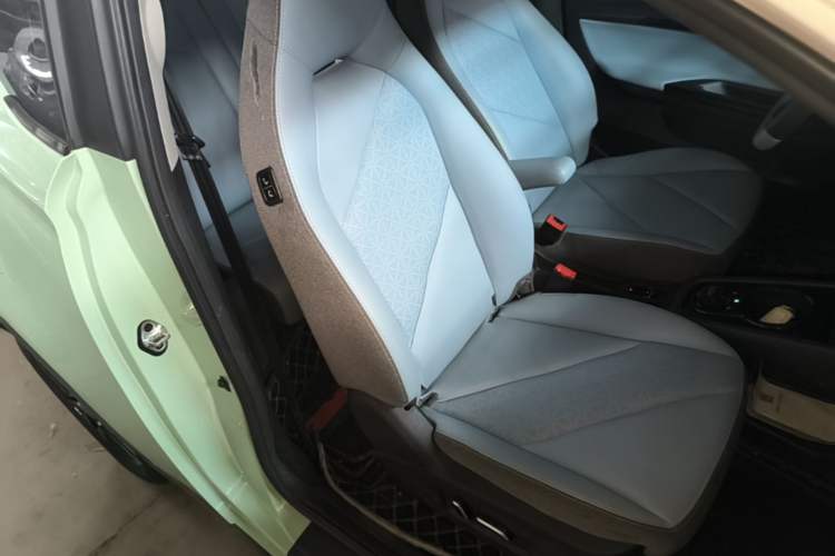 Used Chery QQ Little Ant 2022 Revised Version Sweet Pink Edition Half-Sugar Version Lithium Iron Phosphate 30.7 kWh 30 kW 301 km Right Front Seat