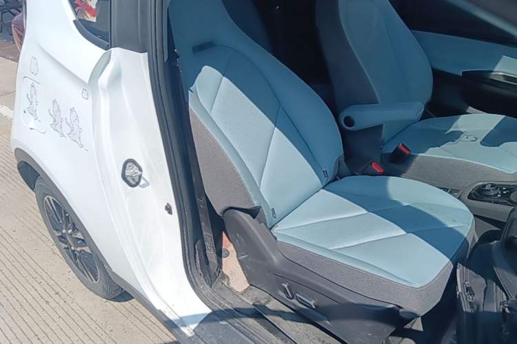 Used Chery QQ Little Ant 2022 Revised Version Sweet Pink Edition Half-Sugar Version Lithium Iron Phosphate 30.7 kWh 30 kW 301 km Right Front Seat