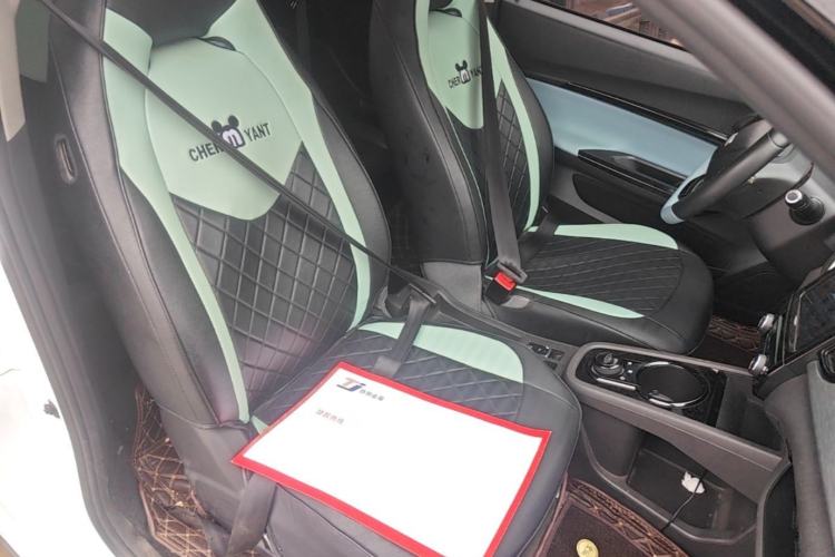 Used Chery QQ Little Ant 2022 Revised Version Sweet Pink Edition Half-Sugar Version Lithium Iron Phosphate 30.7 kWh 30 kW 301 km Right Front Seat