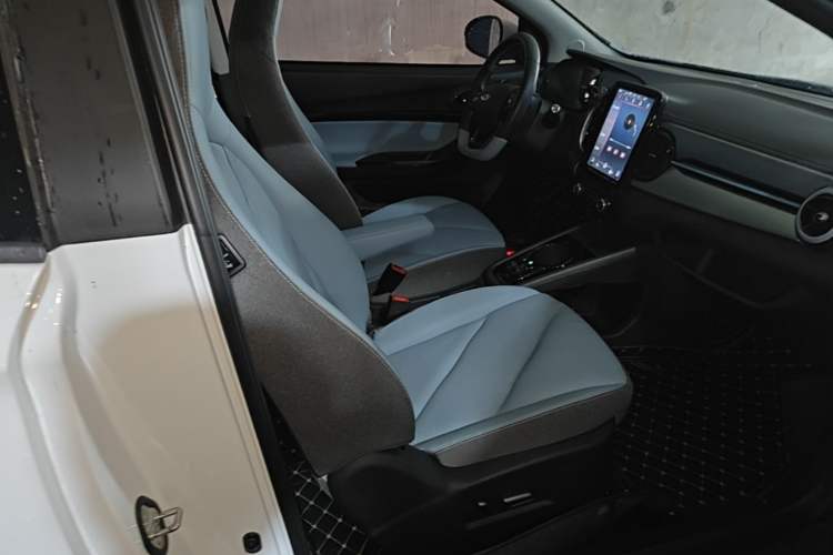 Used Chery QQ Little Ant 2022 Revised Version Sweet Pink Edition Half-Sugar Version Lithium Iron Phosphate 30.7 kWh 30 kW 301 km Right Front Seat