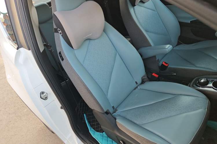 Used Chery QQ Little Ant 2022 Sweet Pink Edition Low-Sugar Version 30kW 301km Range Right Front Seat