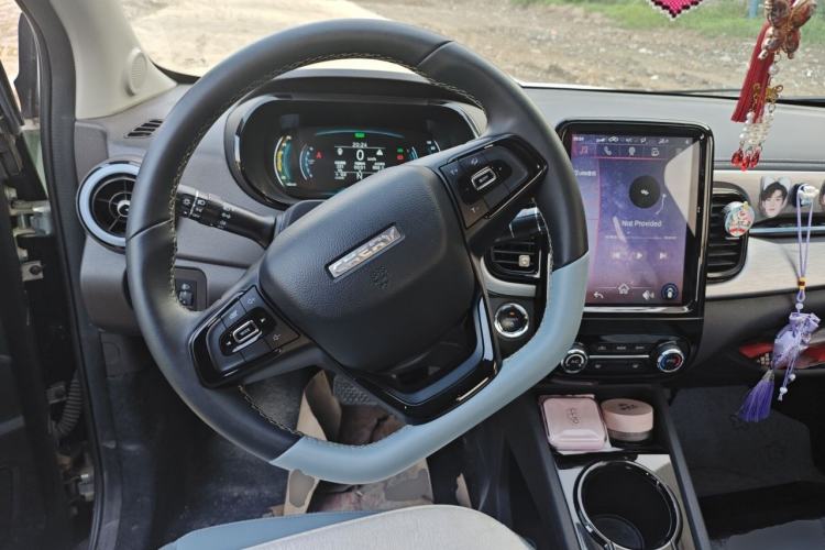 Used Chery QQ Little Ant 2022 Sweet Pink Edition Half-Sugar Version 3-Cell Lithium 30kW 301km Steering Wheel