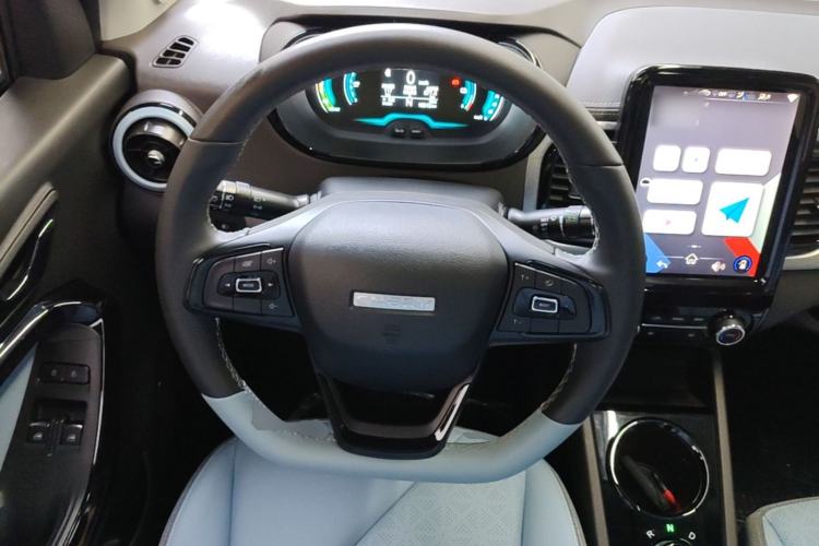 Used Chery QQ Little Ant 2022 Updated Version Sweet Pink Edition Full Sugar Version Lithium Iron Phosphate 30.7 kWh 30 kW 301 km Steering Wheel
