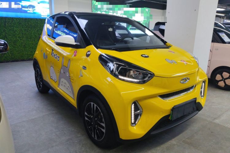 Used Chery QQ Little Ant 2022 Sweet Pink Edition Half-Sugar Version Lithium Iron Phosphate 30 kW 301 km Front Right 45 Deg