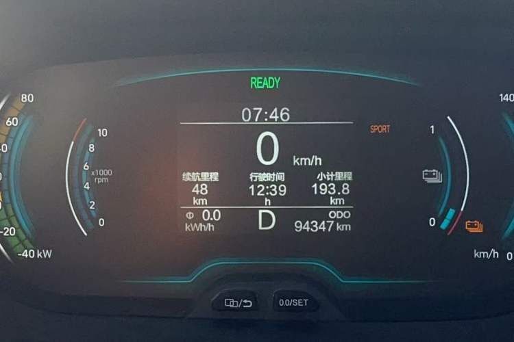 Used Chery QQ Little Ant 2022 Sweet Pink Edition Half-Sugar Version 3-Cell Lithium 30kW 301km Odometer Close Up