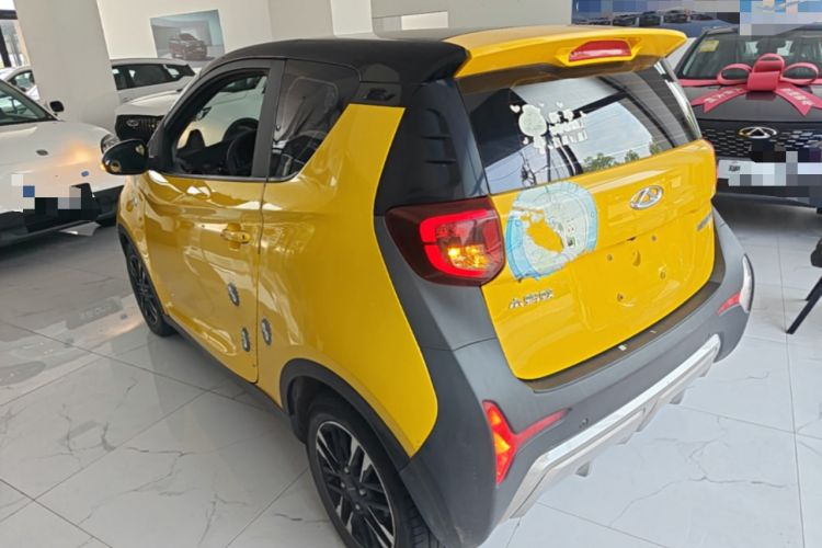 Used Chery QQ Little Ant 2022 Revised Version Sweet Pink Edition Half-Sugar Version Lithium Iron Phosphate 30.7 kWh 30 kW 301 km Rear Left 45 Deg