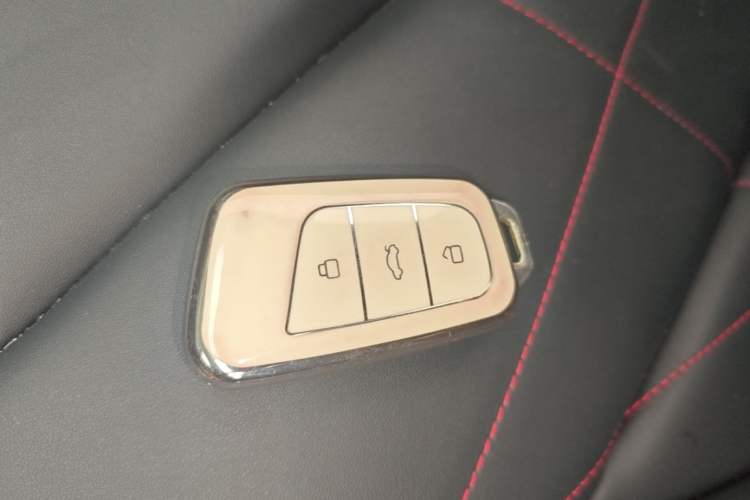 Used Chery QQ Little Ant 2022 Sweet Pink Edition Half-Sugar Version 3-Cell Lithium 30kW 301km Vehicle Key