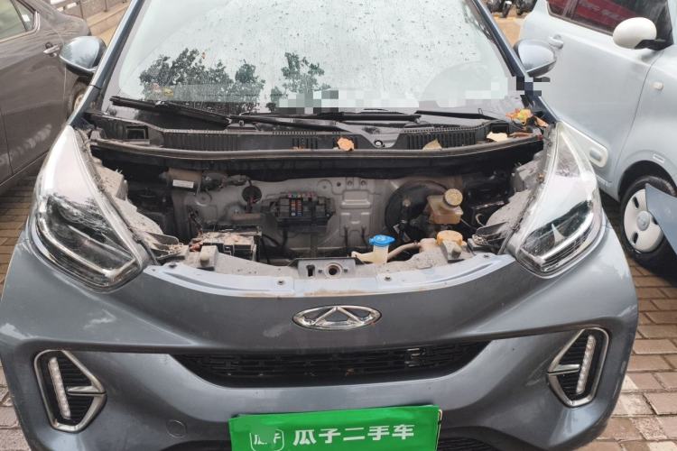 Used Chery QQ Little Ant 2023 301km True Love Plus Version Lithium Iron Phosphate Engine Bay