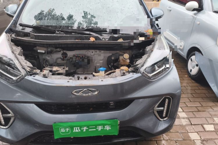 Used Chery QQ Little Ant 2023 301km True Love Plus Version Lithium Iron Phosphate Engine Bay Left