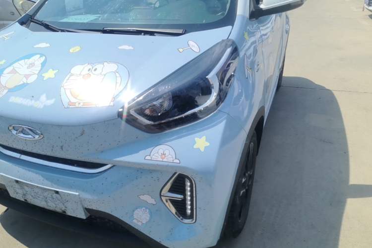 Used Chery QQ Little Ant 2023 251km True Love Edition Lithium Iron Phosphate Left Front Headlight