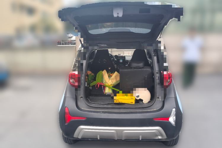 Used Chery QQ Little Ant 2023 251km True Love Edition Lithium Iron Phosphate Trunk