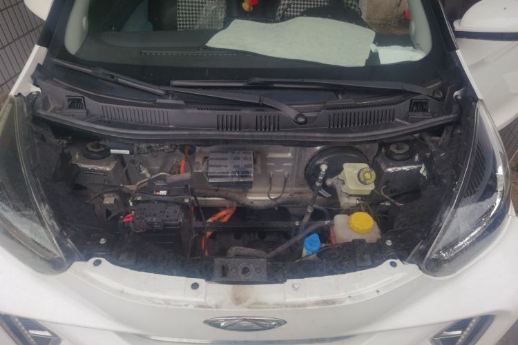 Used Chery QQ Little Ant 2023 301km True Love Plus Version Lithium Iron Phosphate Engine Bay