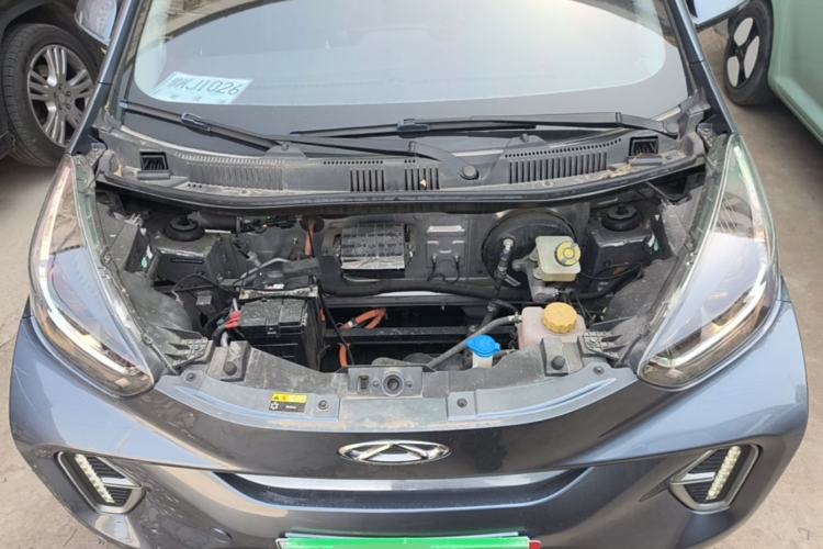 Used Chery QQ Little Ant 2023 251km True Love Edition Lithium Iron Phosphate Engine Bay