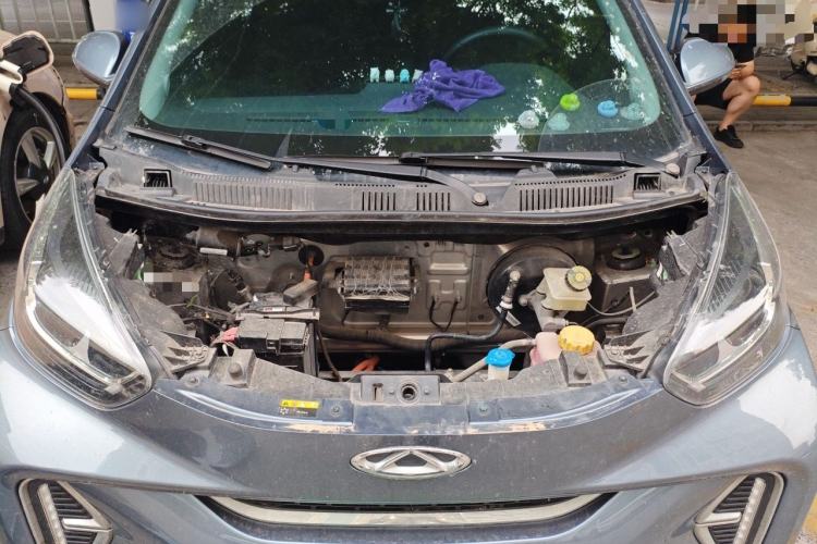 Used Chery QQ Little Ant 2023 301km True Love Plus Version Lithium Iron Phosphate Engine Bay