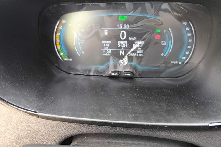 Used Chery QQ Little Ant 2023 301km True Love Plus Version Lithium Iron Phosphate Instrument Cluster